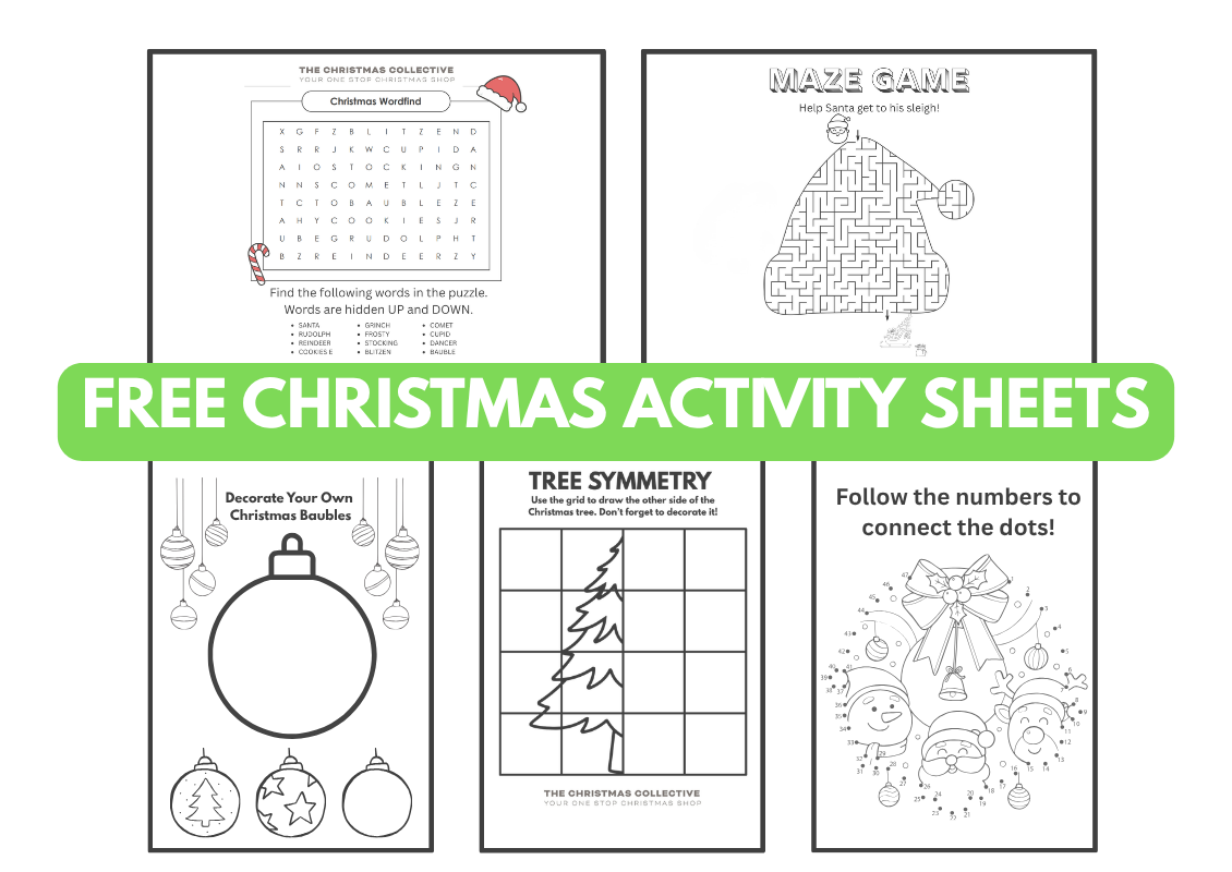 Free Christmas Activity Printables