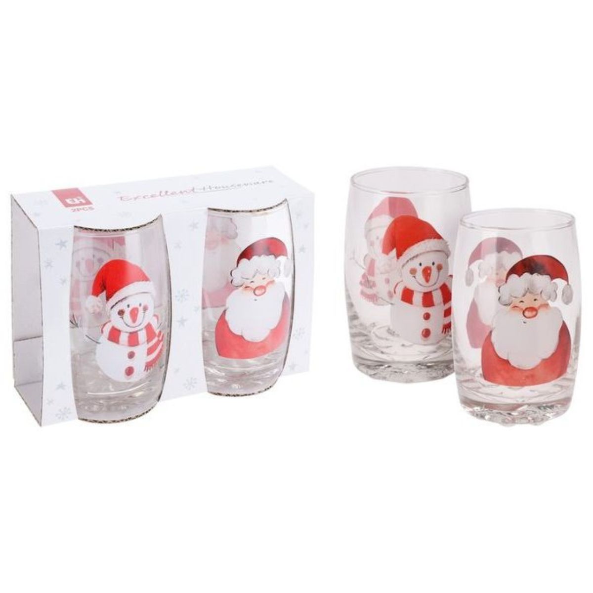 Drinking Glass 300mL Set 2 Pieces.