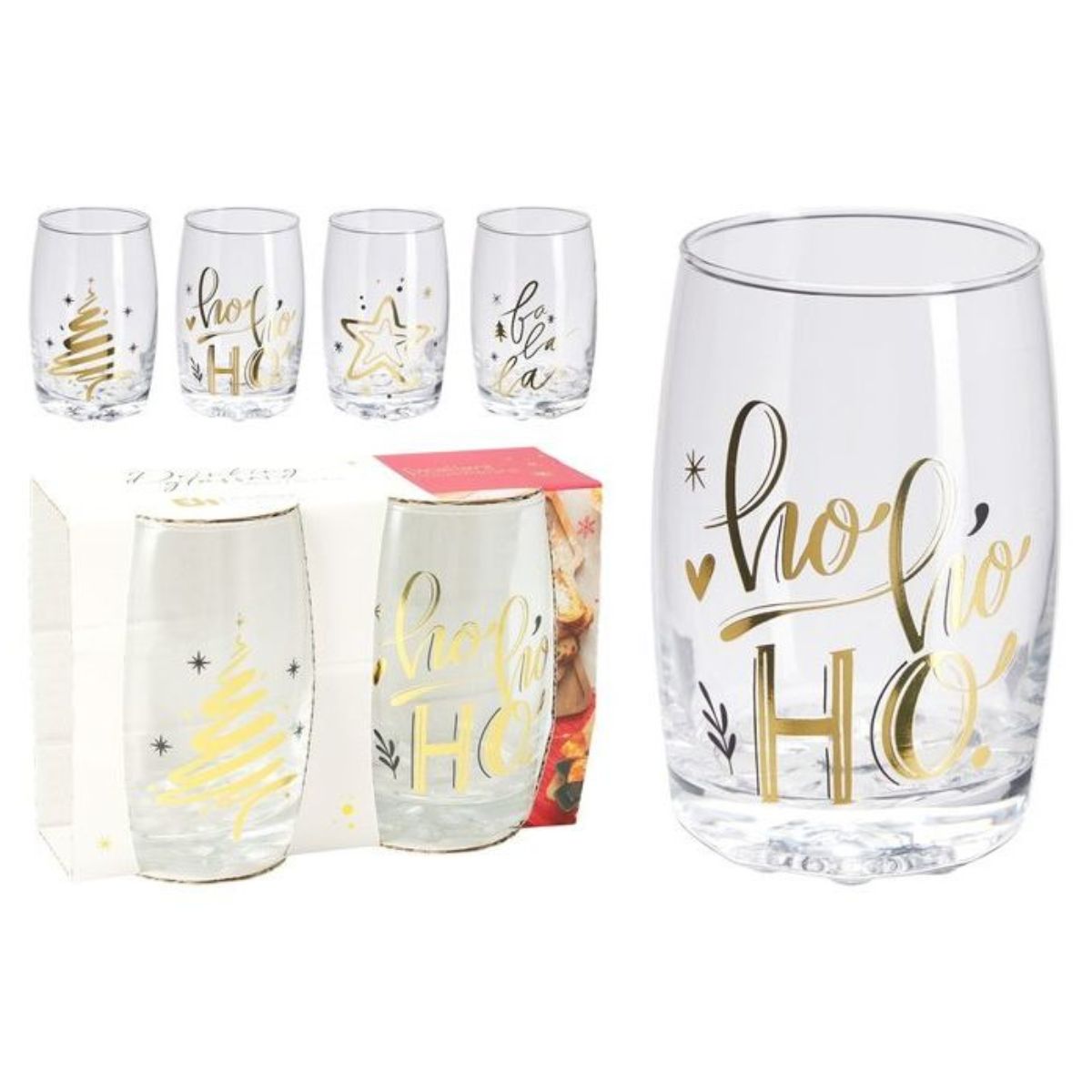 Drinking Glass Set of 2 300mL