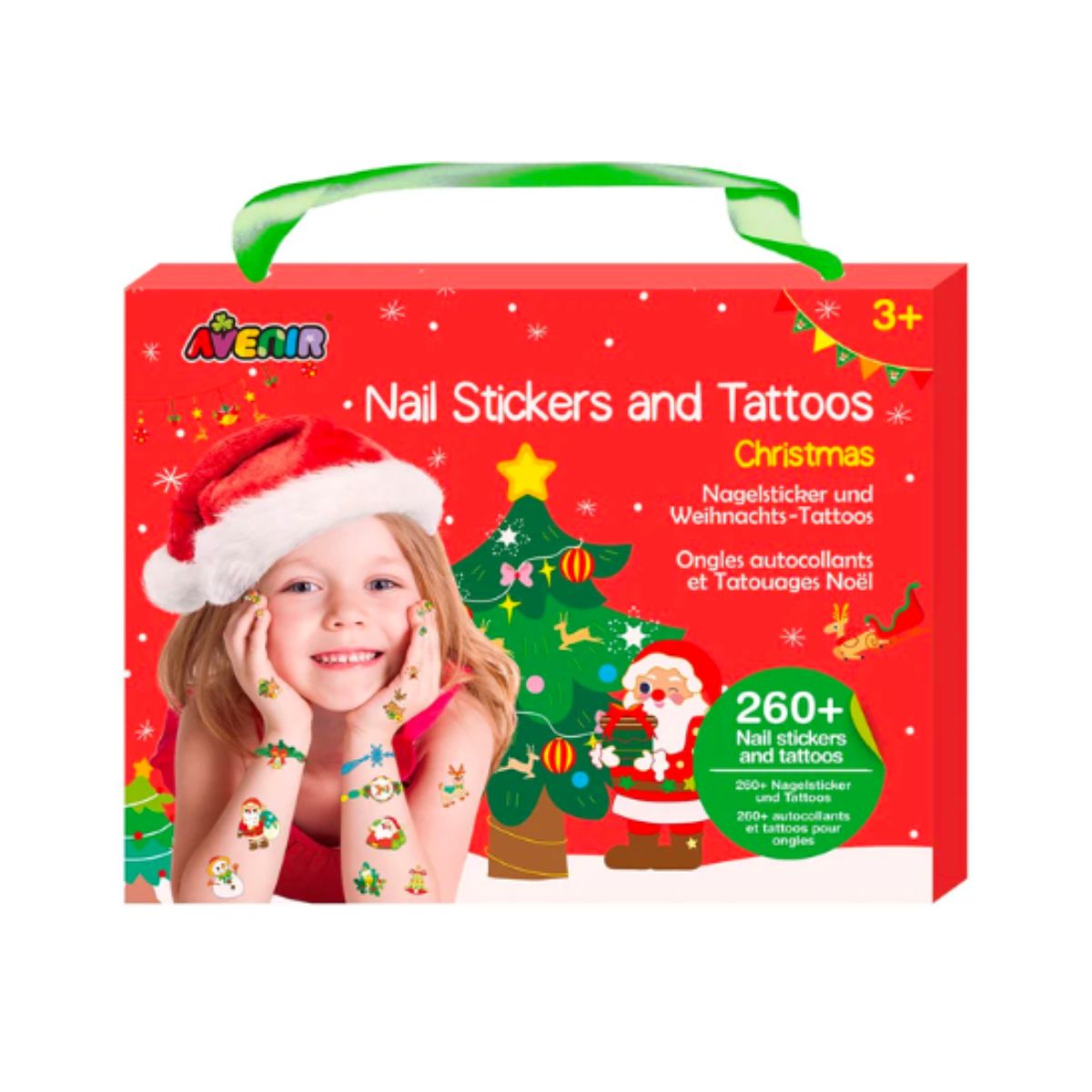 Avenir Nail Stickers and Tattoos Christmas