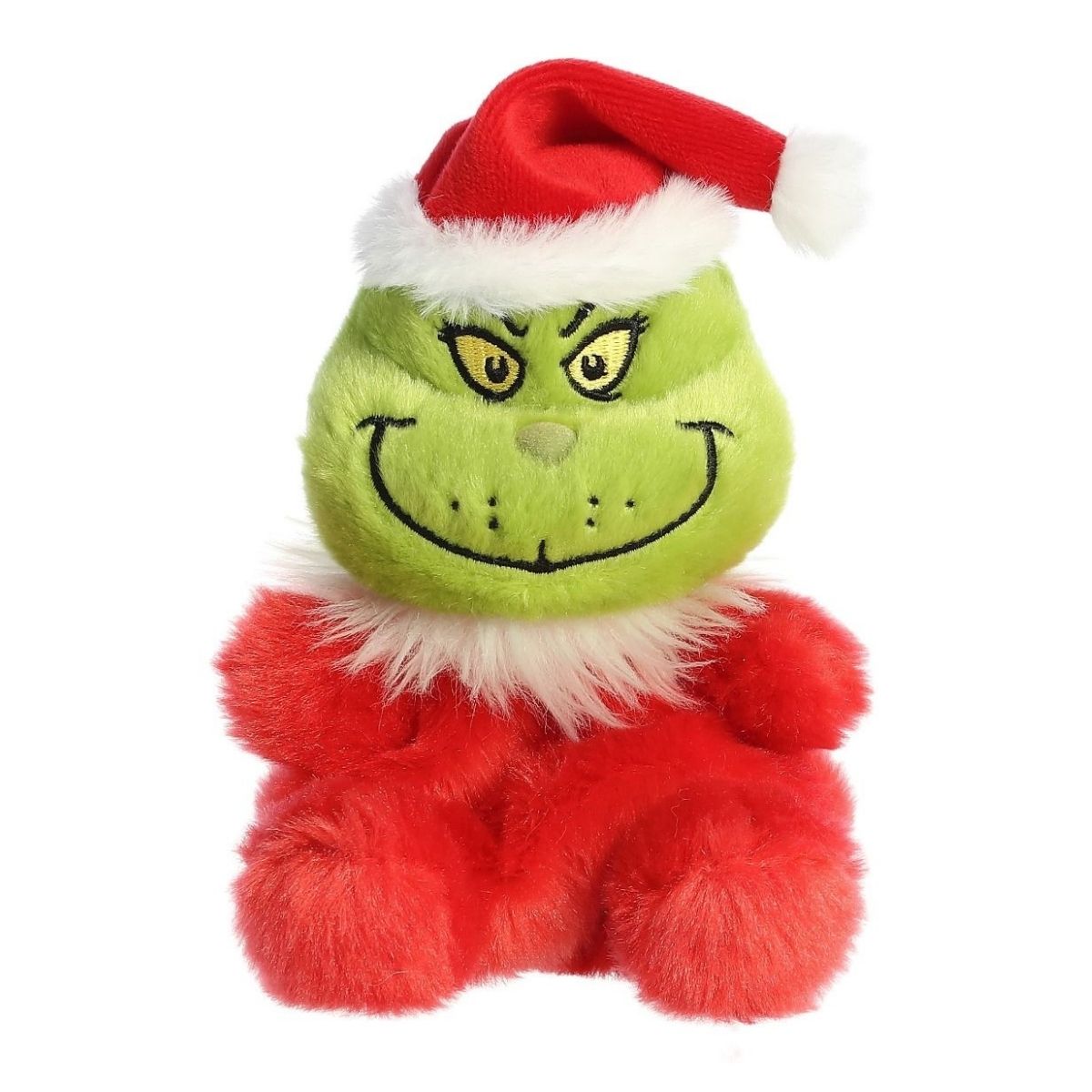 Aurora® - Dr. Seuss™ - Palm Pals™ - 5" Santa Grinch - Grinch Christmas christmas plush toy