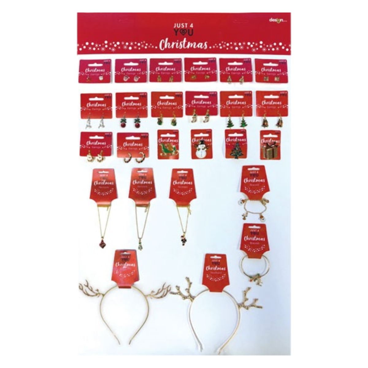 Jewellery Christmas Piece Merch Assorted