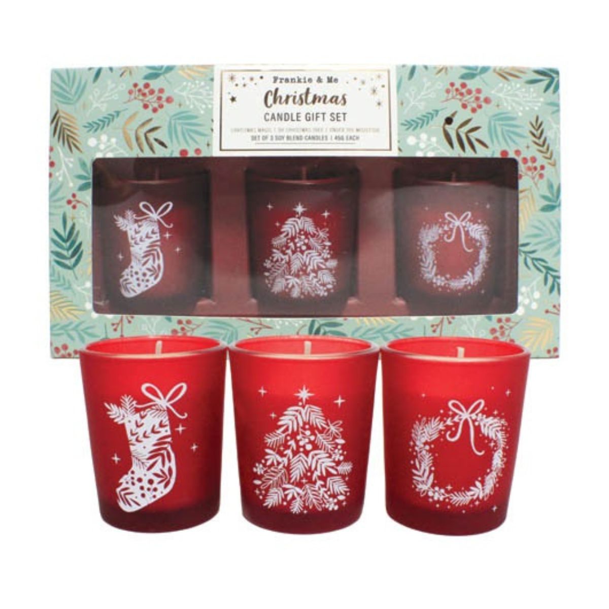 Christmas Candle Gift Set 45G