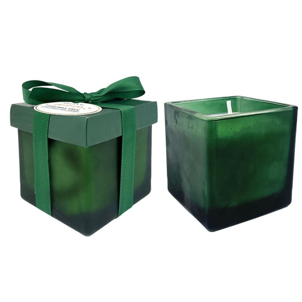 Candle Christmas Gift 210G Green