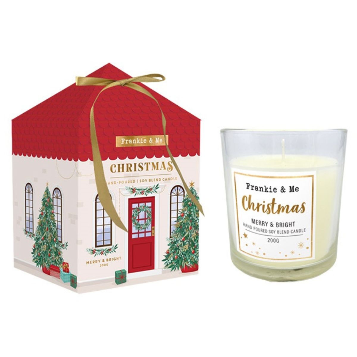 Candle Christmas 200G House