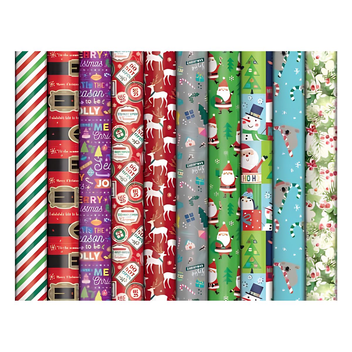 FSC Mix Rwrap Christmas 10MX700mm Gloss