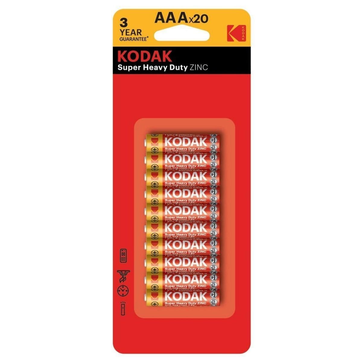 Christmas Kodak Heavy Duty Batt Aaa 20pk - Christmas Collective NZ