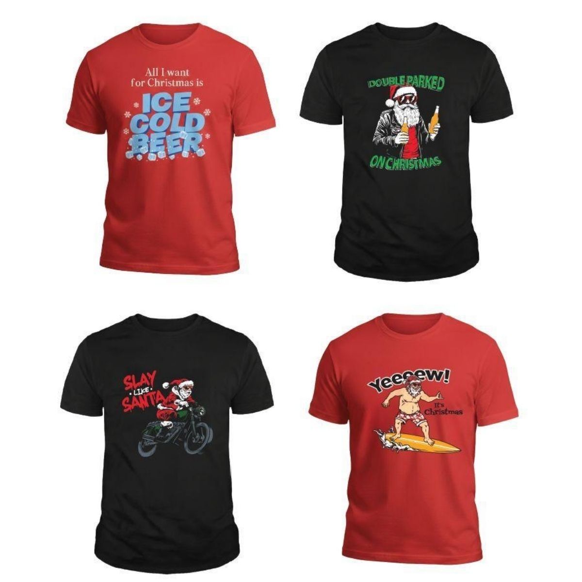 T-Shirt Christmas Mens Assorted