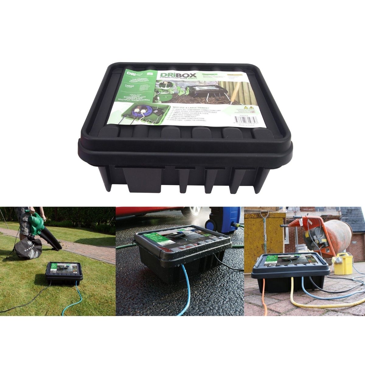 Christmas Weather Proof Power Box Large - Christmas Collective NZ