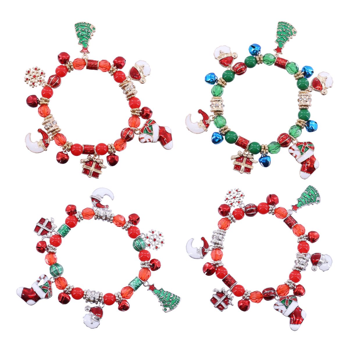 Christmas Jewelled Bracelet Assorted
