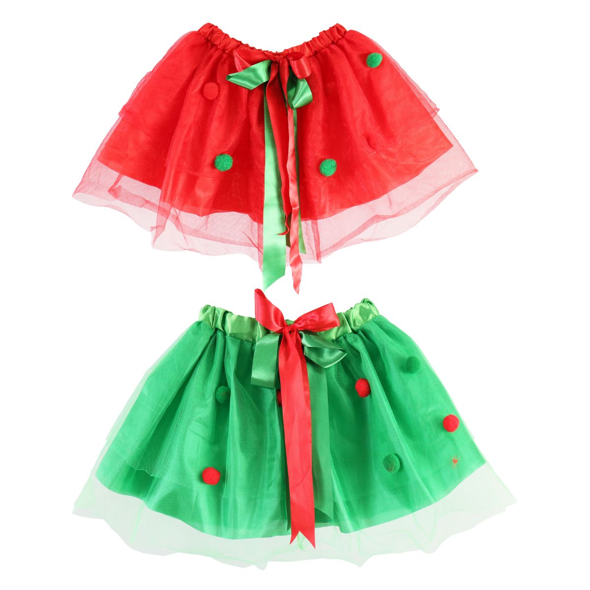 Tutu Girls Bow and Pom-Pom 4-7yrs Assorted
