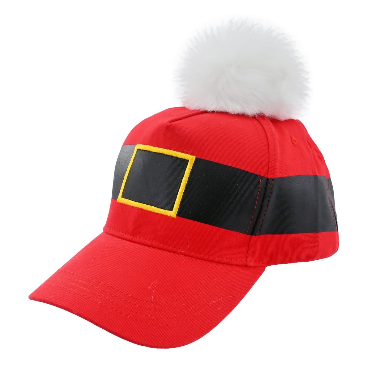 Christmas Santa Claus Baseball Hat Super Pom-Pom