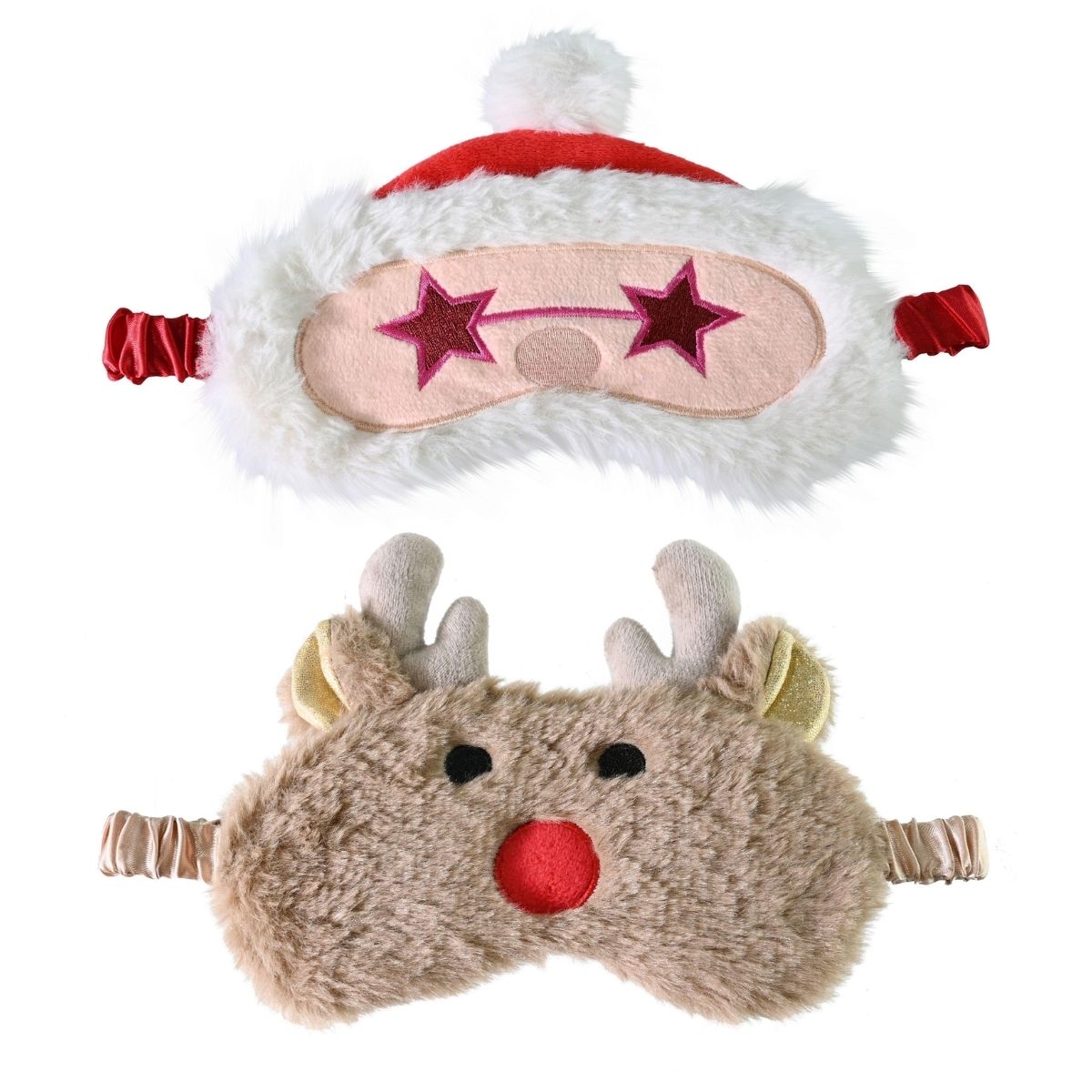 Christmas Eye Mask Plush Assorted
