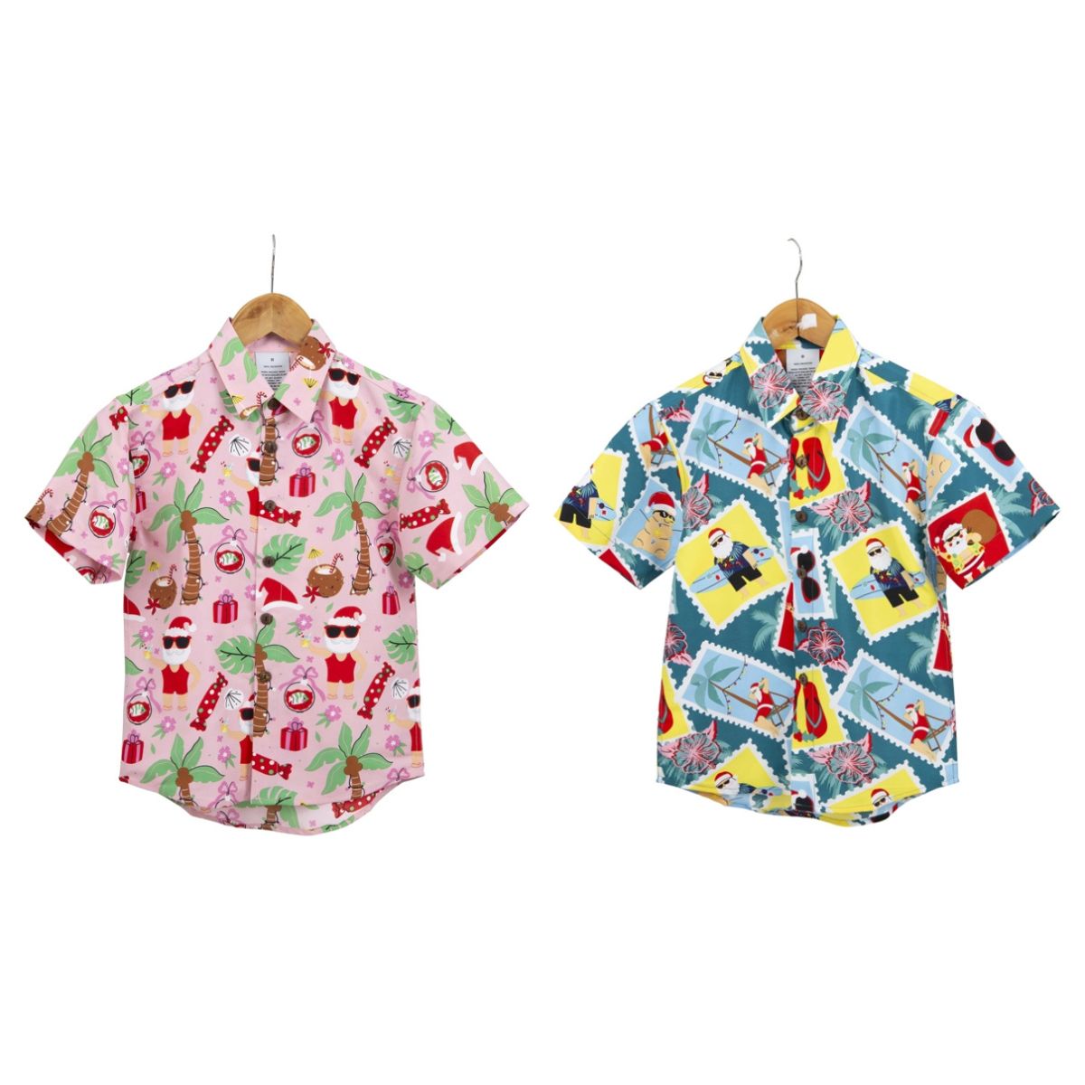Christmas Hawaiian Shirt Boys Assorted