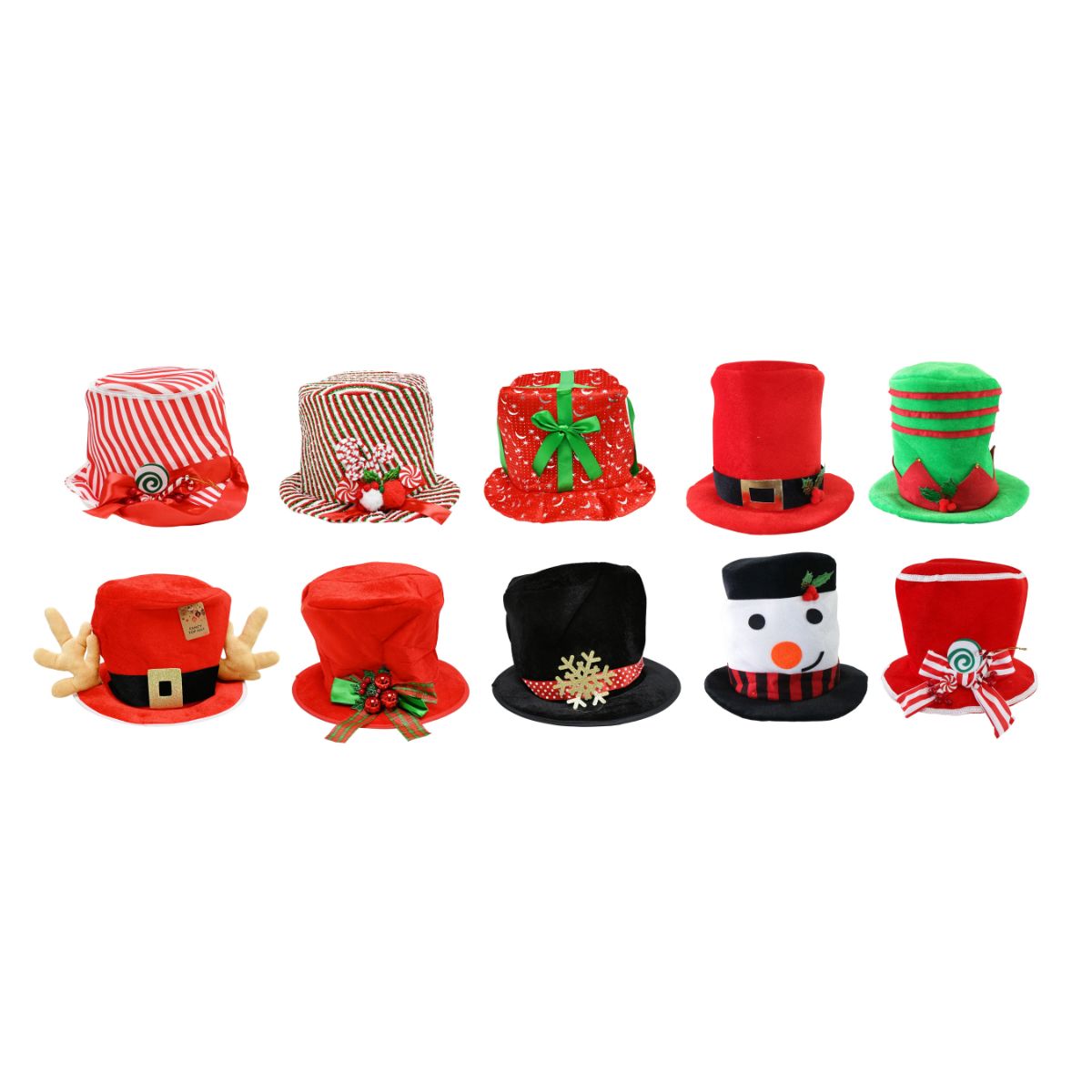 Christmas Oversize Top Hat Mega Mix