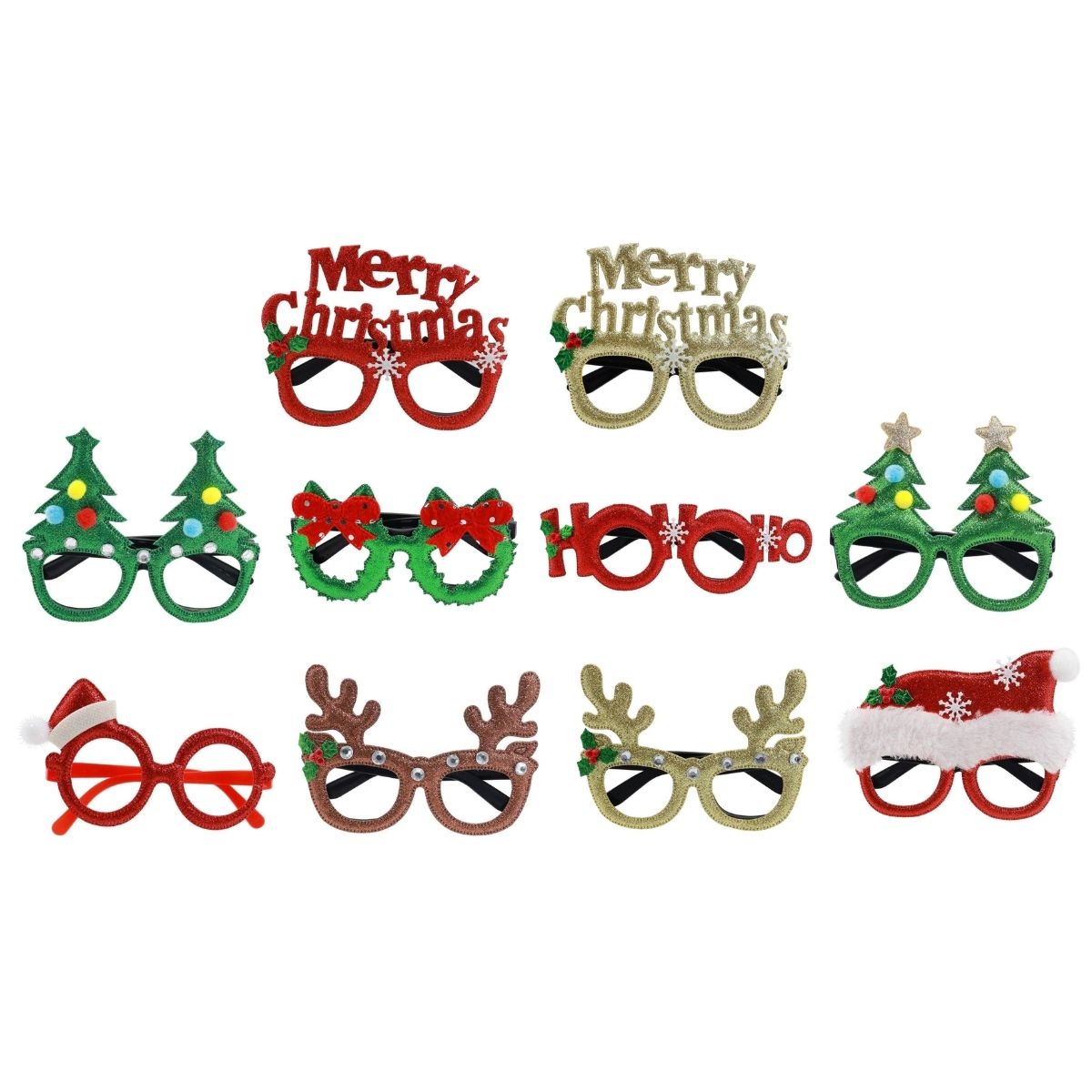Christmas Novelty Glass Mega Mix