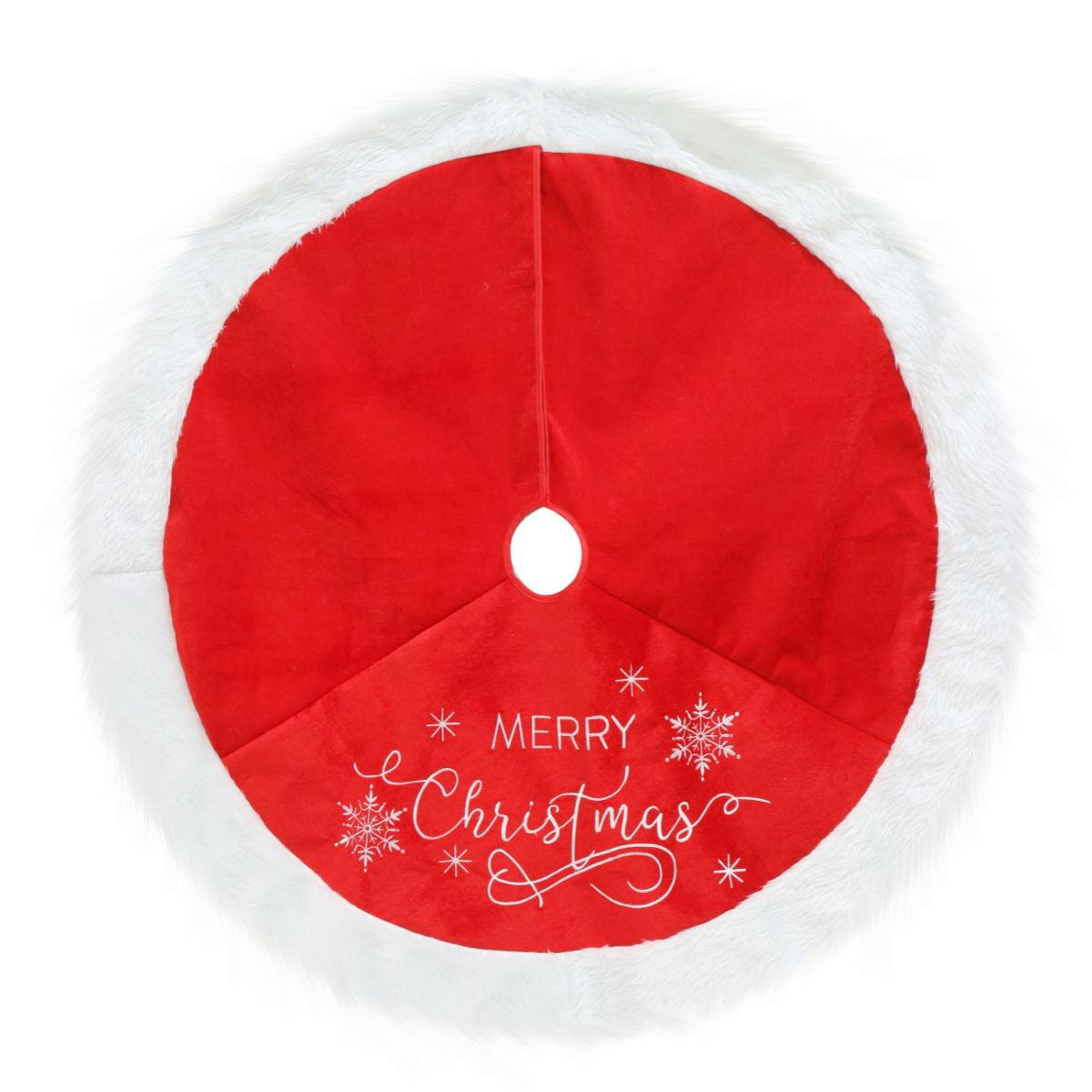 Tree Skirt Merry Christmas 120cm