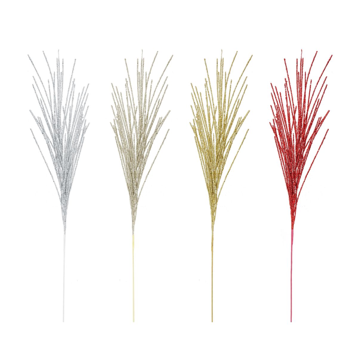Glitter Reed Pick 103cm Assorted