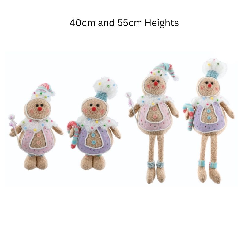 Christmas Pastel Sweet Gumdrop Gingerbread Assorted