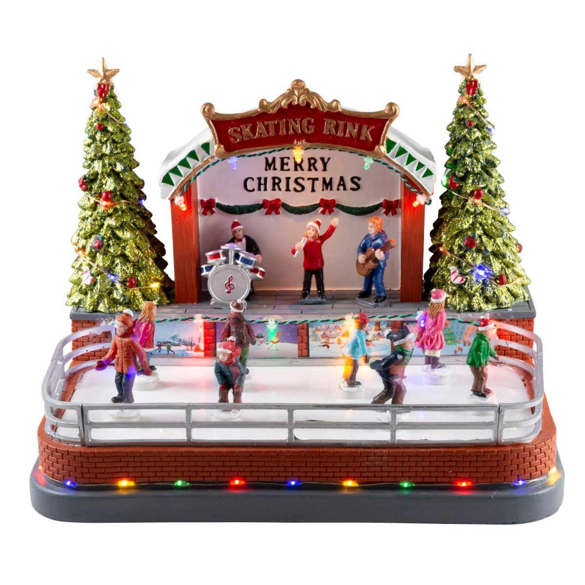 LED Musical Skating Rink with Band USB