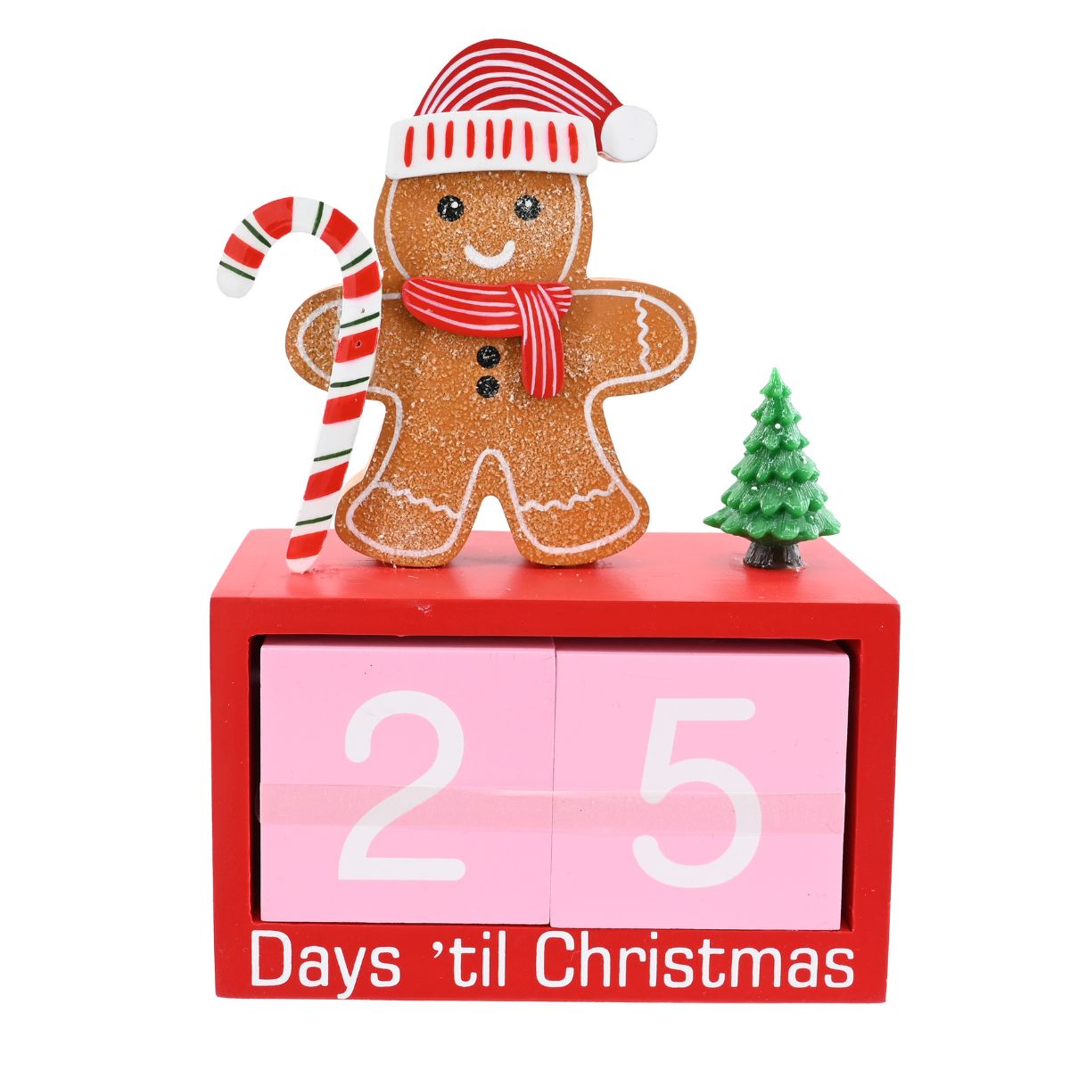 Christmas Gingerbread Count Down Decoration