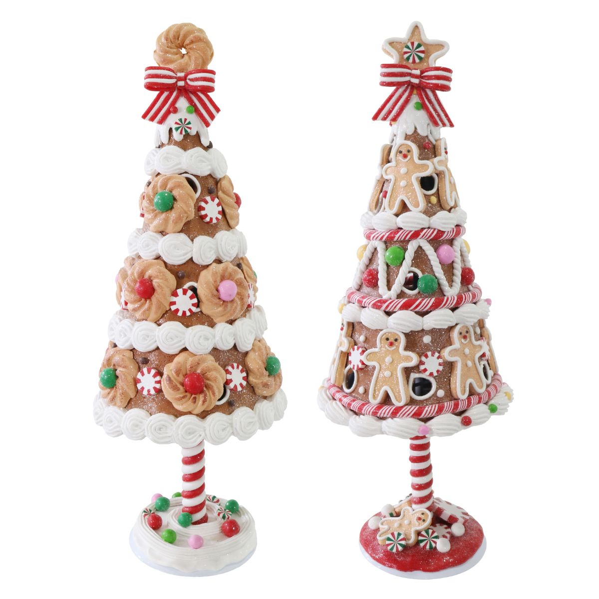 Christmas Gingerbread Cookie Table Tree – Assorted Designs