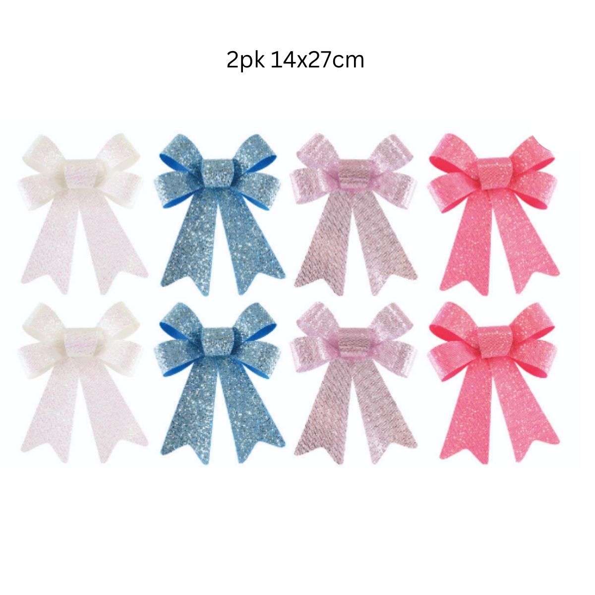Bow Candy Sequins 2pk Assorted