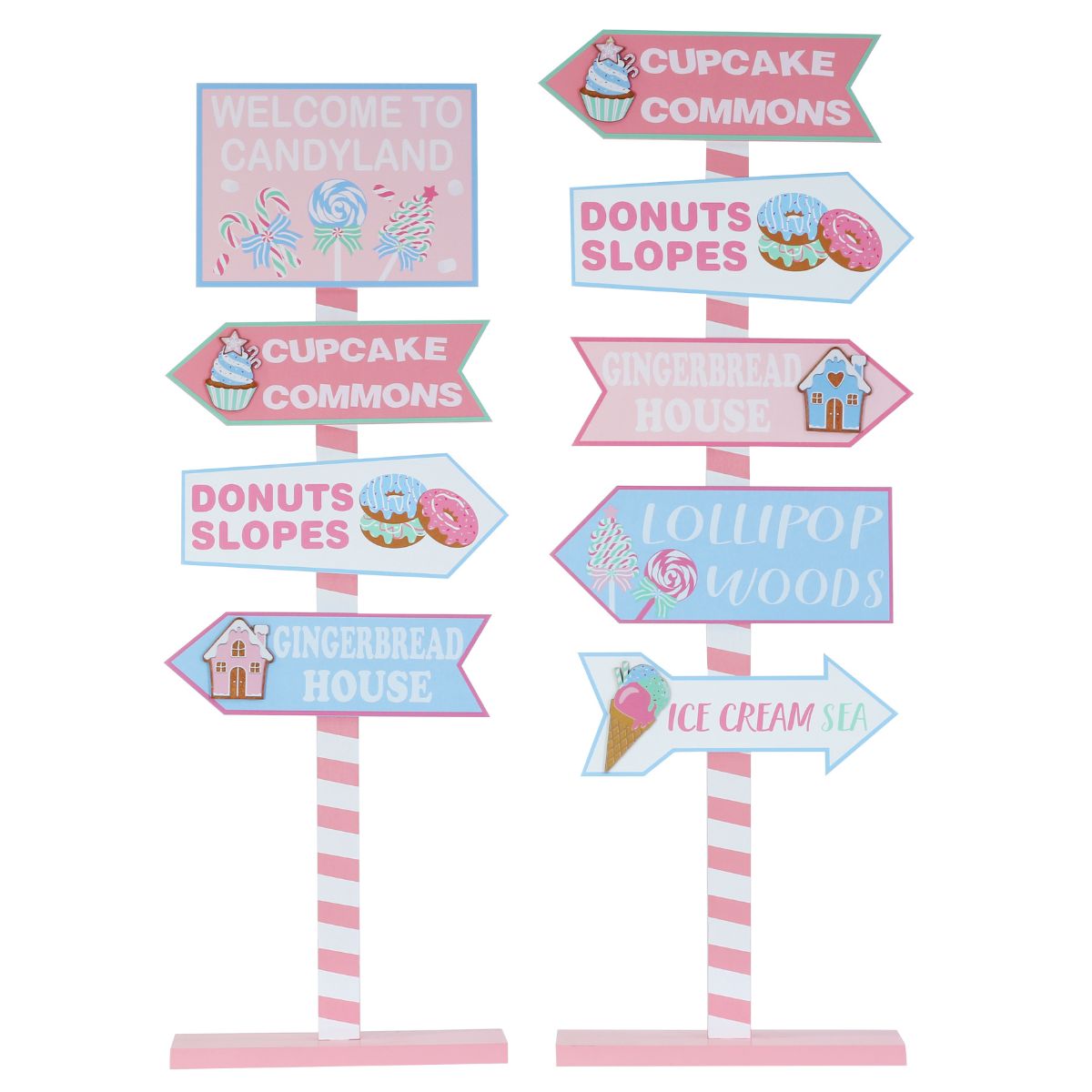 Candyland Sign 74cm Assorted