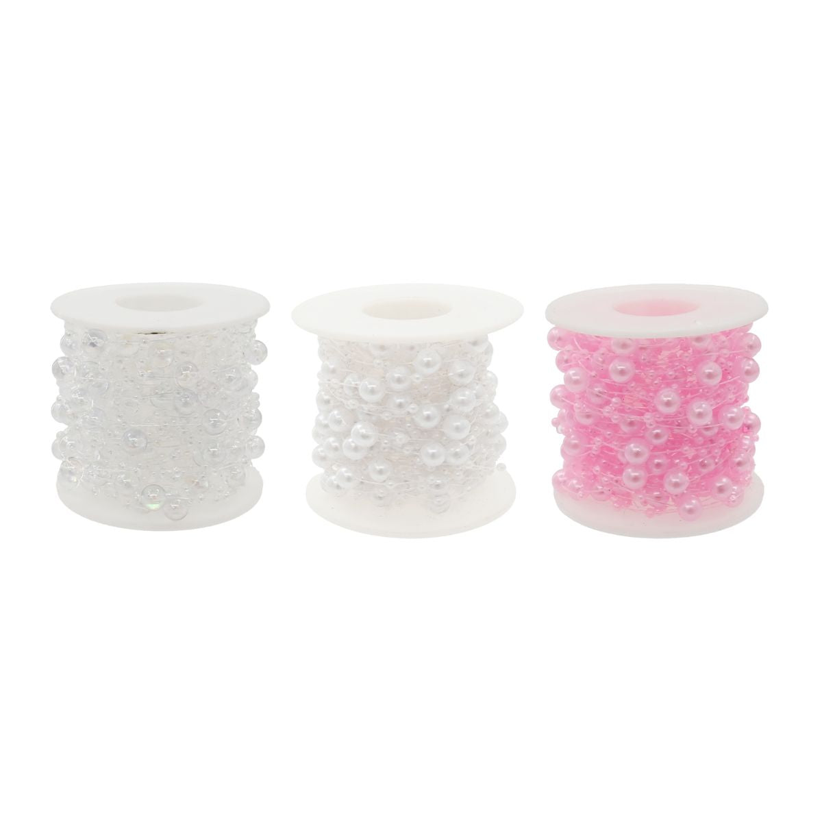 Pearl Bead Garland 10m Assorted