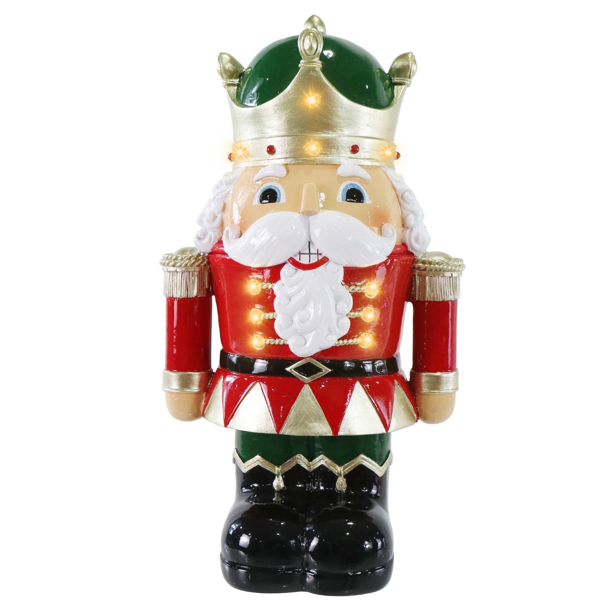 LED King Figurine Polyresin 31cm
