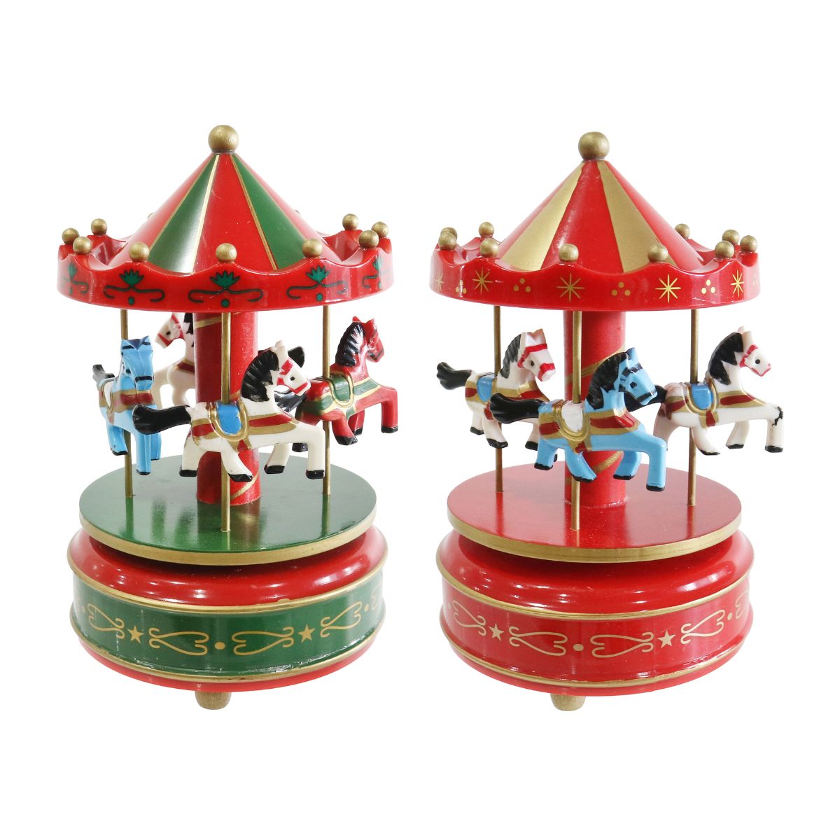 Windup Musical Carousel Assorted
