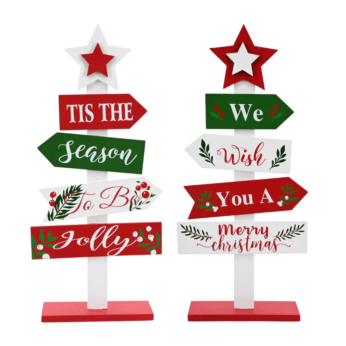 Christmas Wishing Tree 28cm Assorted