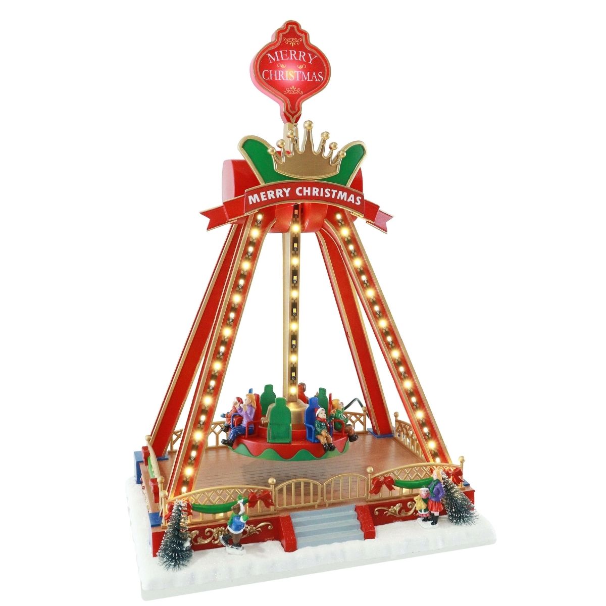 Christmas Musical Swinging Pendulum Ride Flashing - affordable Christmas decoration NZ