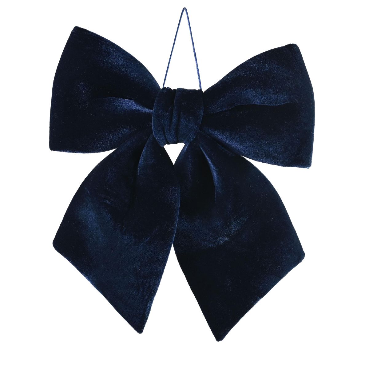 Christmas Midnight Velvet Hanging Bow Christmas decoration product image
