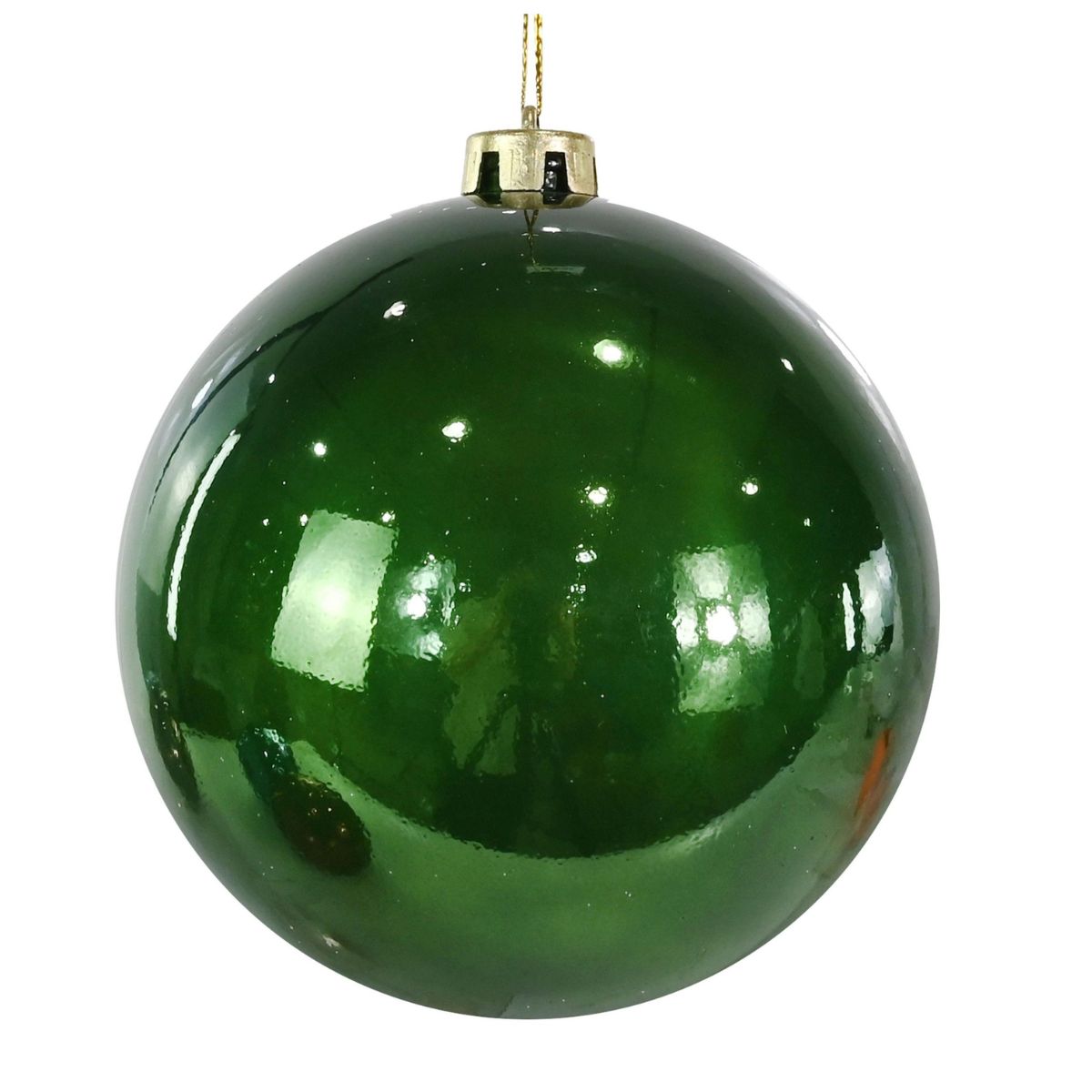 Bauble Pearl 15cm Green - Woodland Velvet Christmas decoration