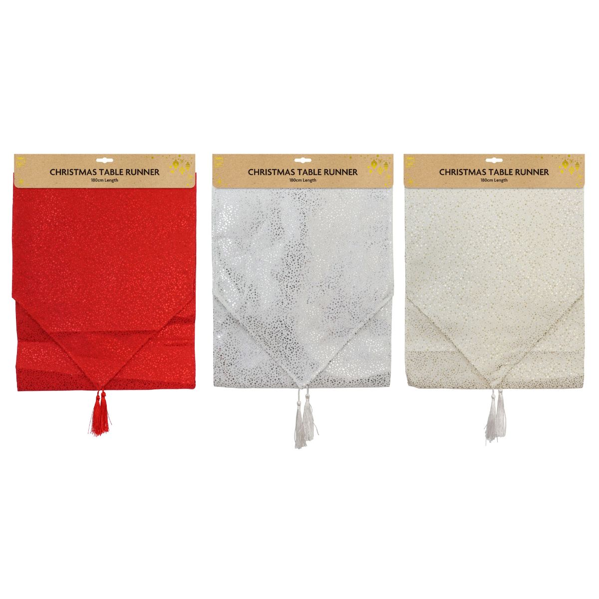 Runner Classic Foil 180cm Assorted