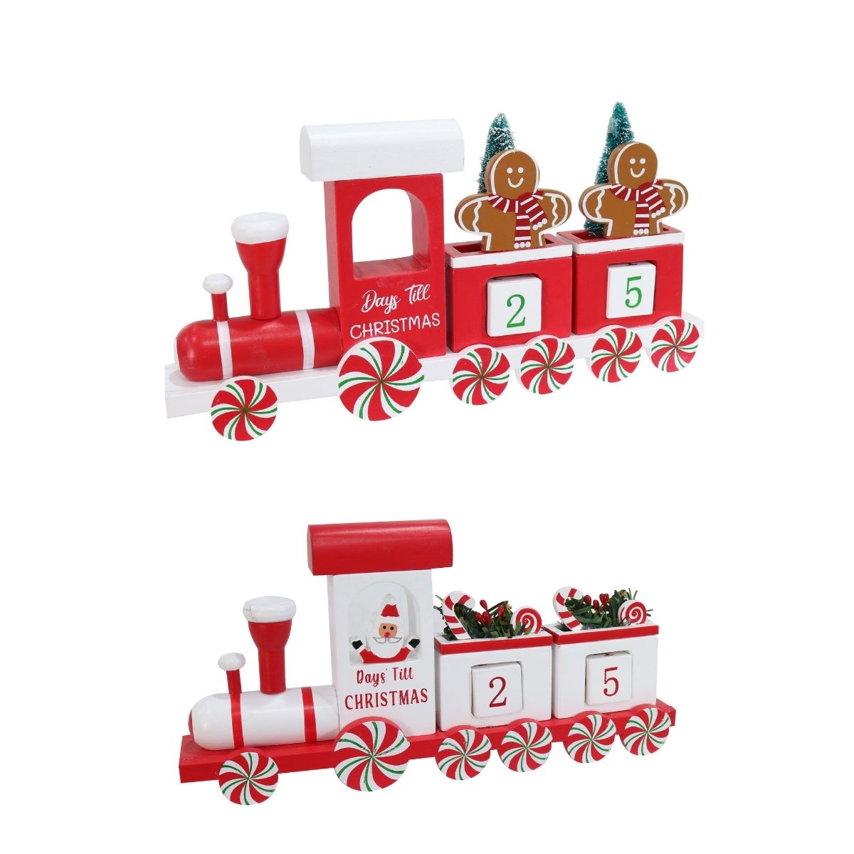 Lollipop Count Down Train 24cm Assorted