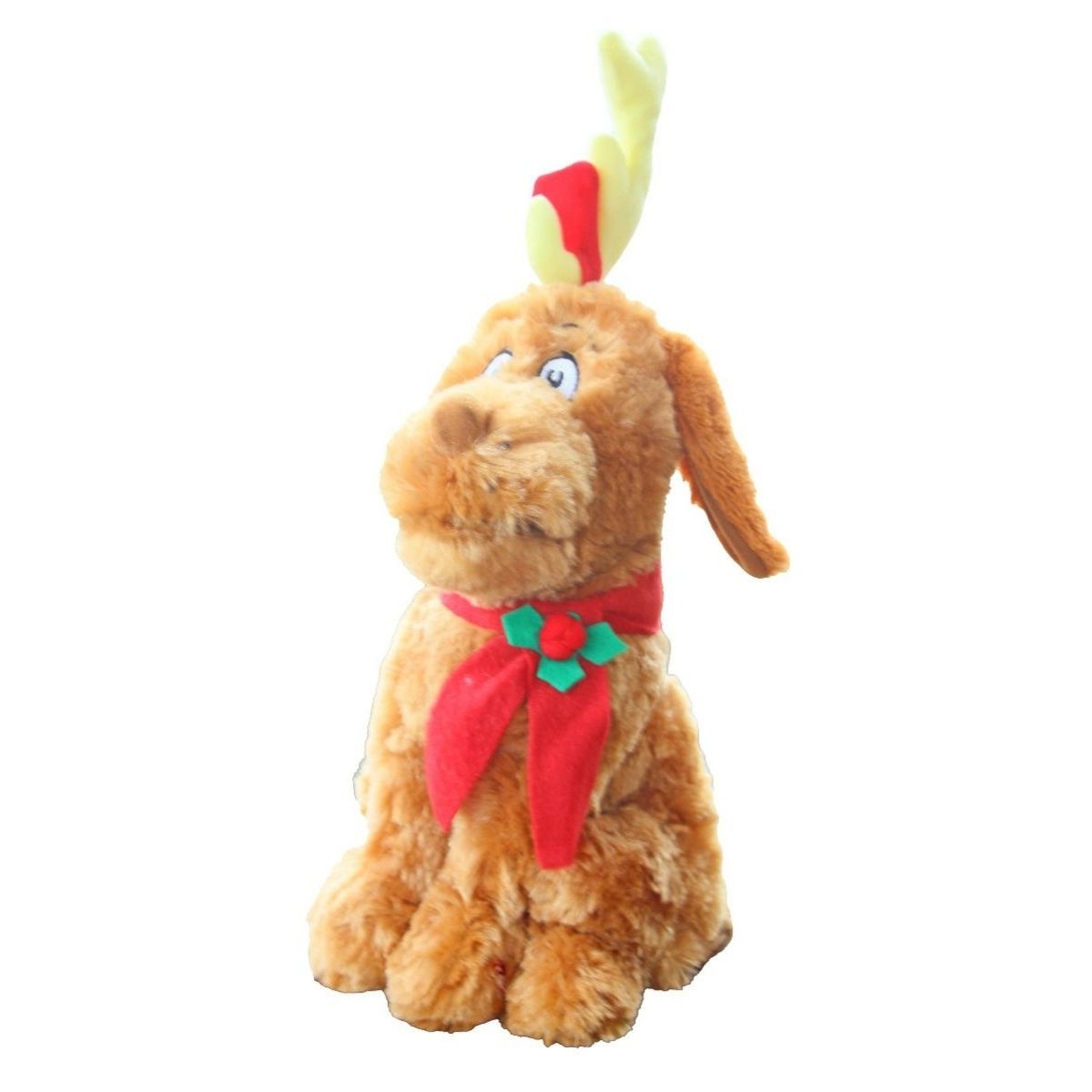 Grinch Christmas Crooners Max Christmas Plush - Grinch Christmas animated christmas decoration