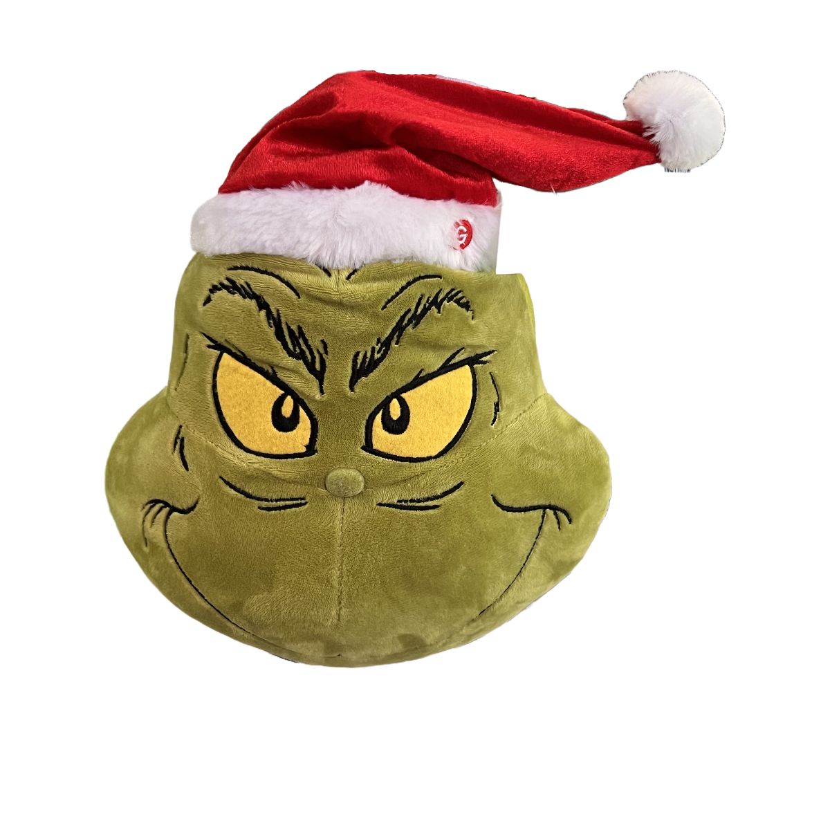 Christmas Animated Hanging Grinch Head