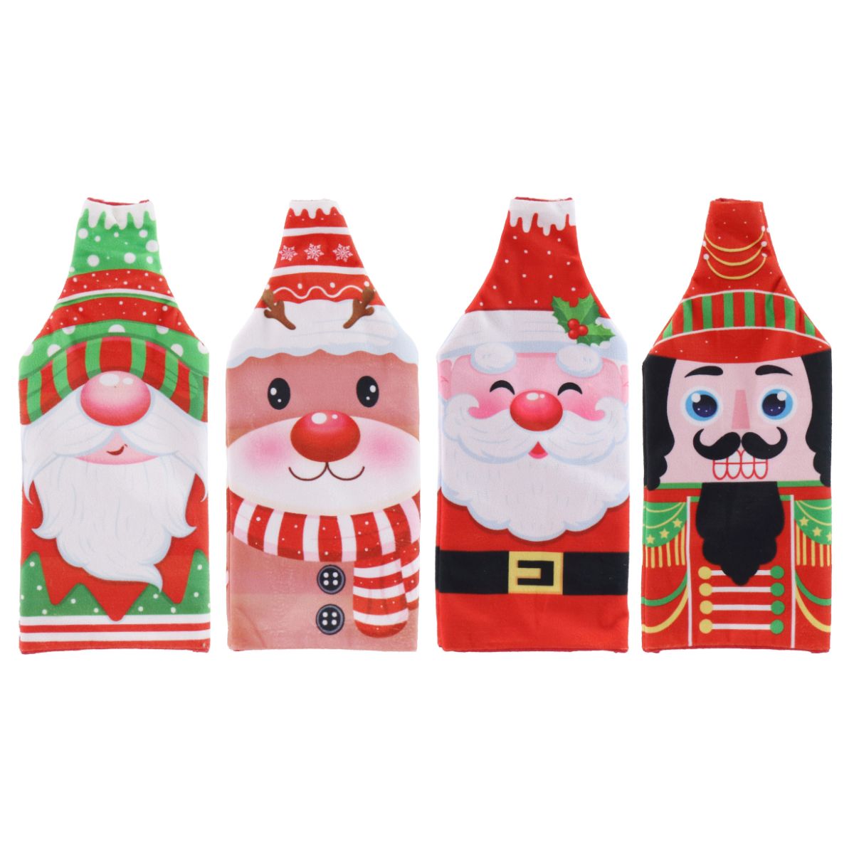 Christmas Bottle Sleeve Assorted