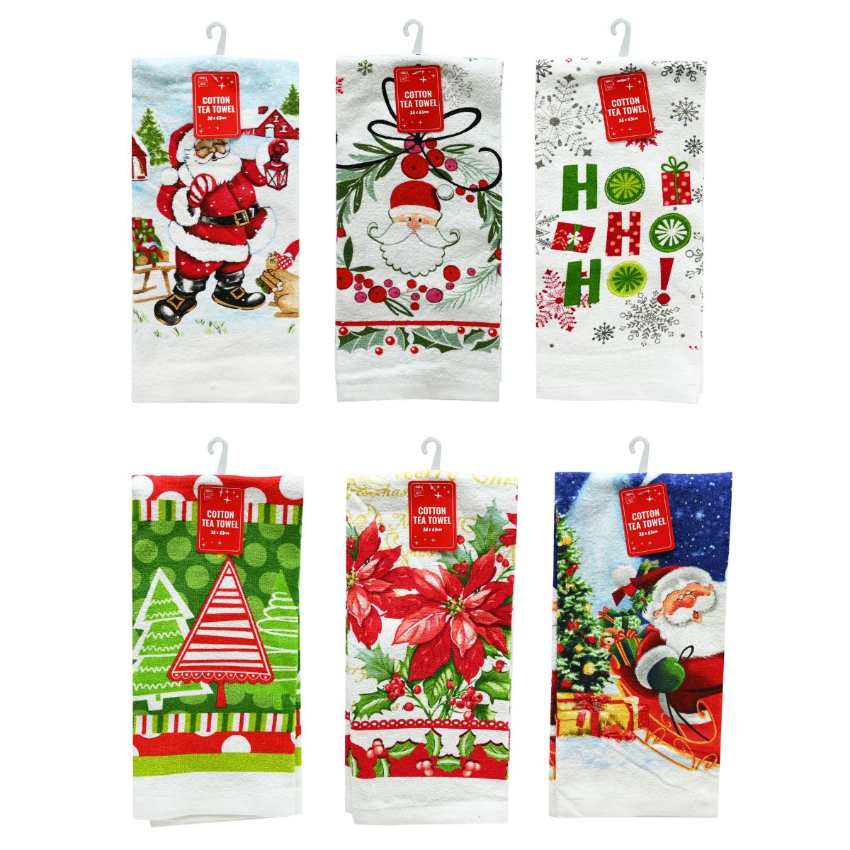 Cotton Tea Towel Assorted