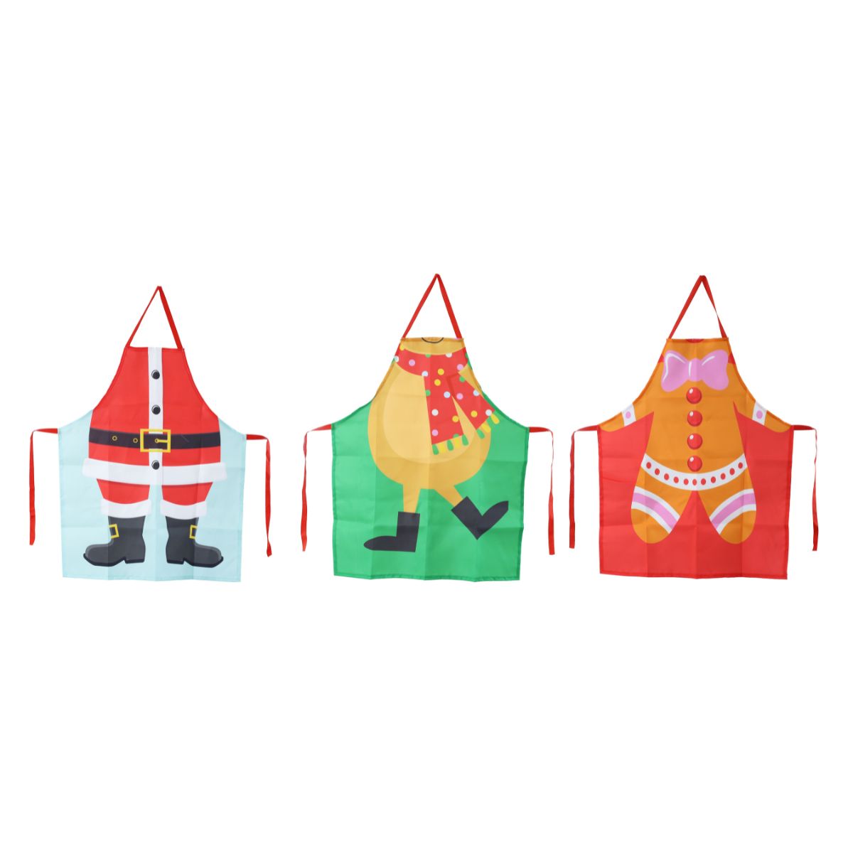 Apron Christmas Characters Assorted