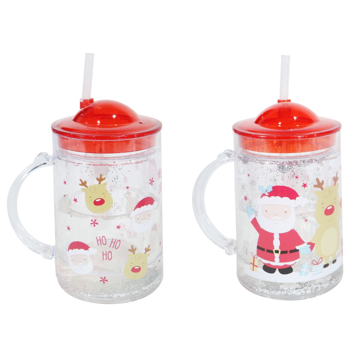 Glitter Water Sippy Cup 250mL