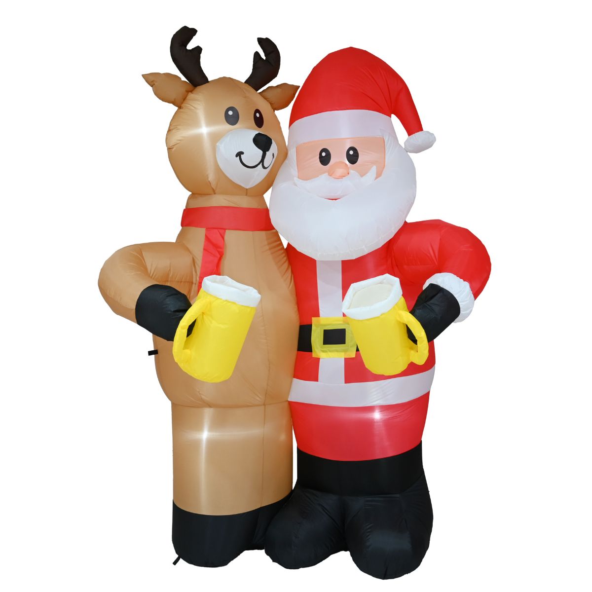 Christmas Airpower Santa & Reindeer Drinking Buddies 240cm
