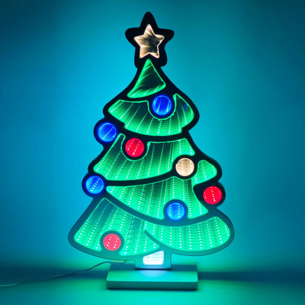 LED Infinity Christmas Tree 40cm