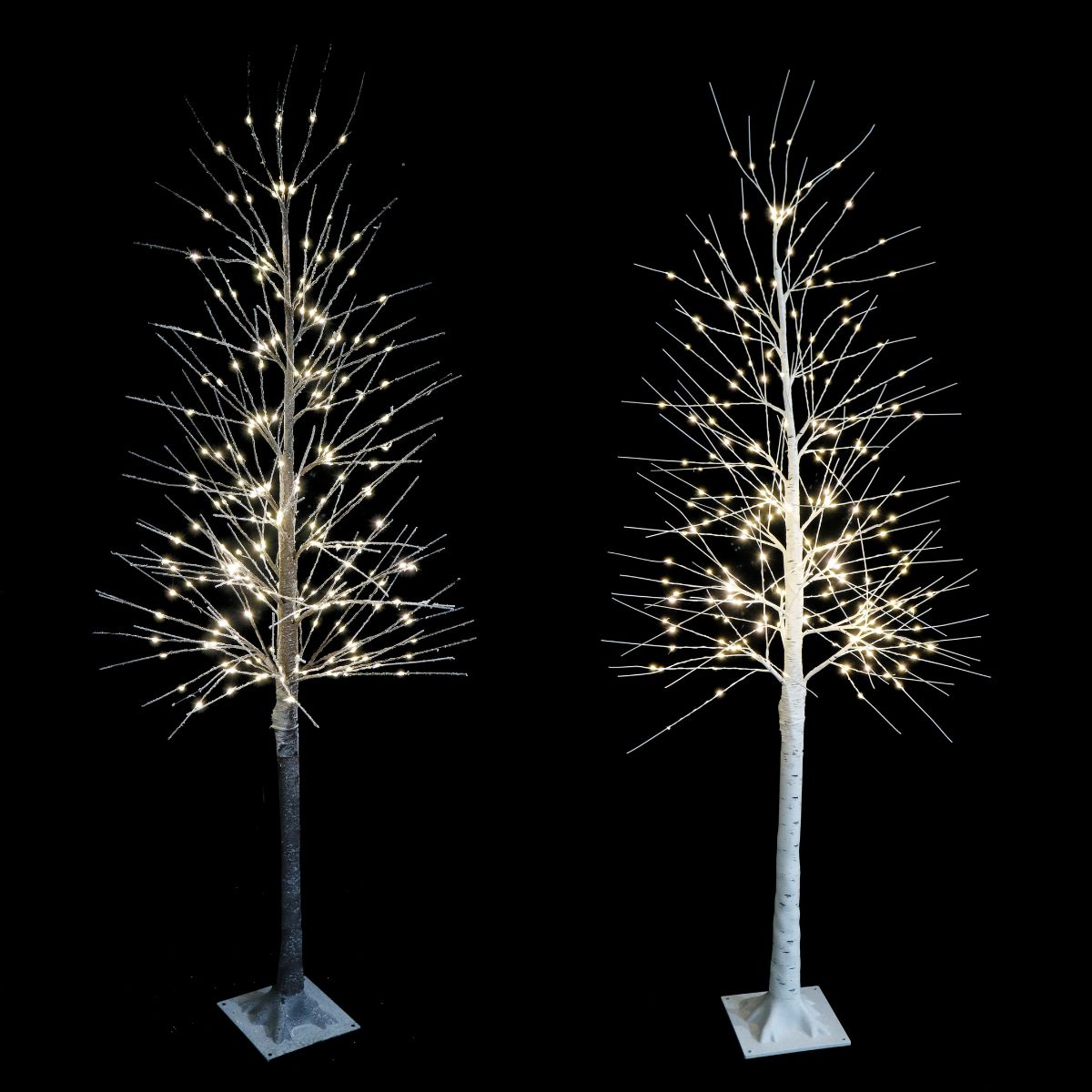 Christmas LED Spiky Birch Tree 150cm Assorted