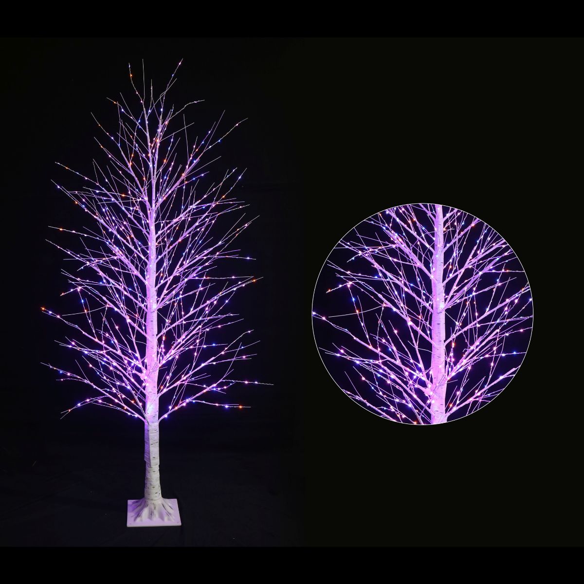 Christmas LED Dazzling Birch Tree 180cm Carnival
