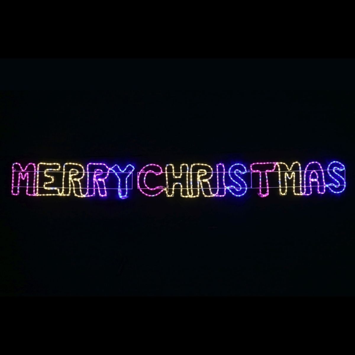 Rope Light Merry Christmas Carnival 2in1 - Christmas Collective NZ
