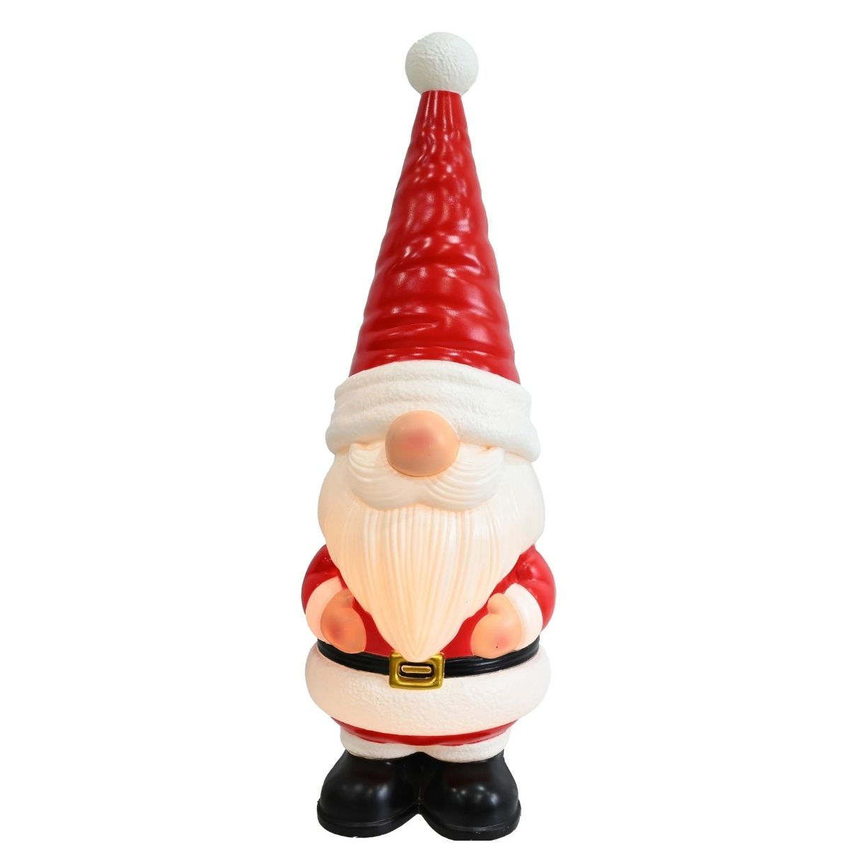 Christmas Blow Mold Santa Gnome Statue Light - Christmas Collective NZ
