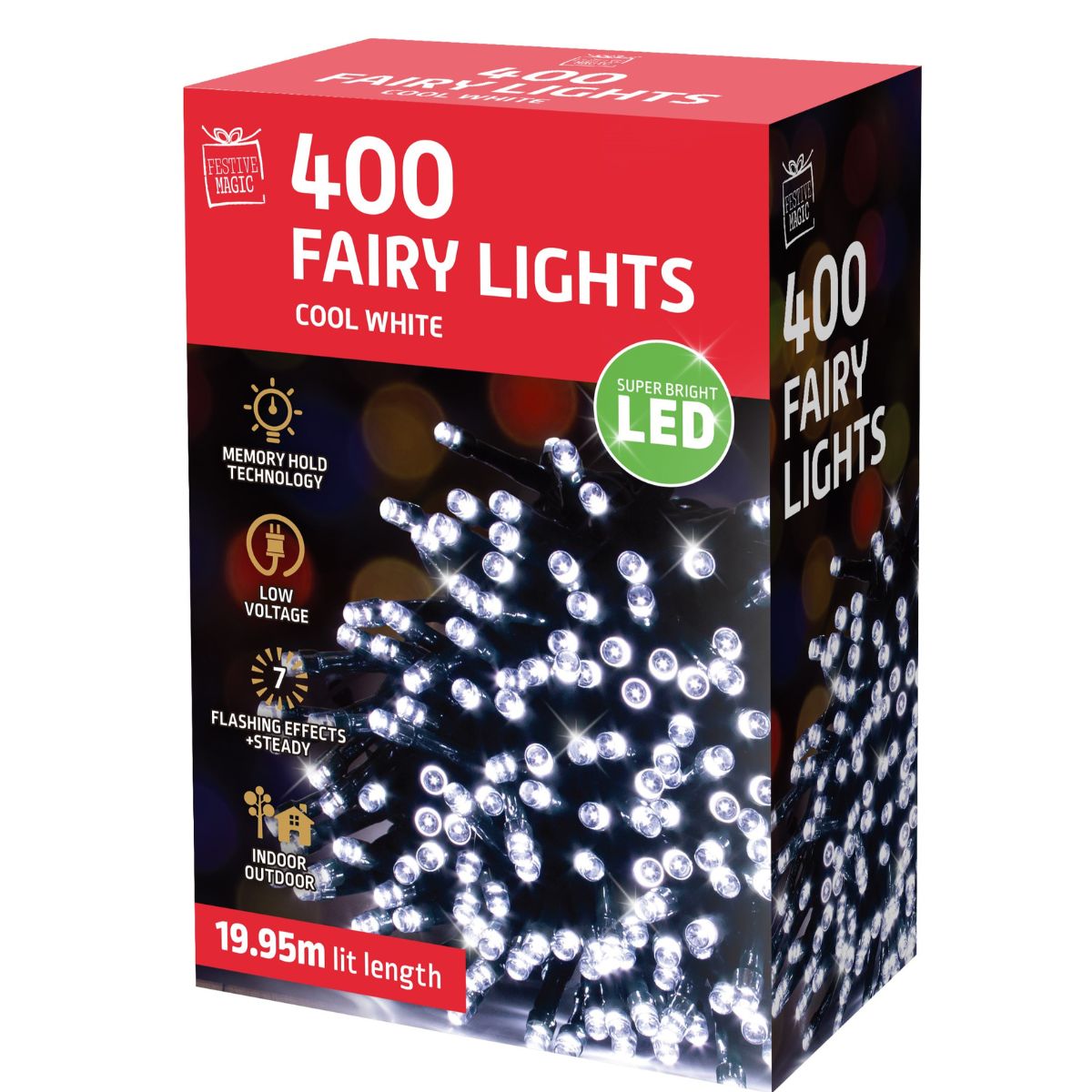 Leds Flashing 400 Cool White